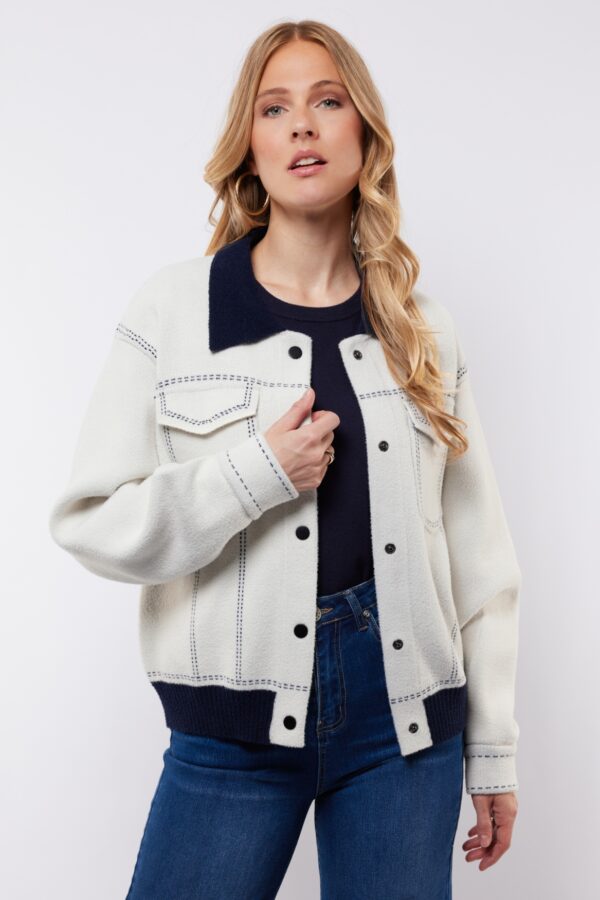 C & S The label - Clemence knit jacket - Afbeelding 5