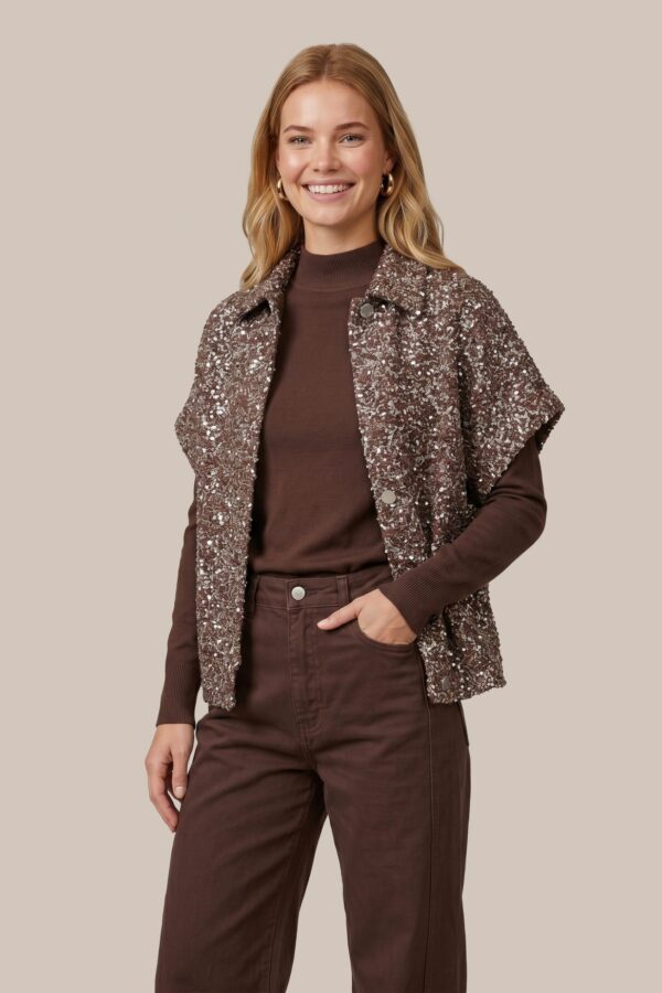 C & S The label - Gilana gilet - Afbeelding 3