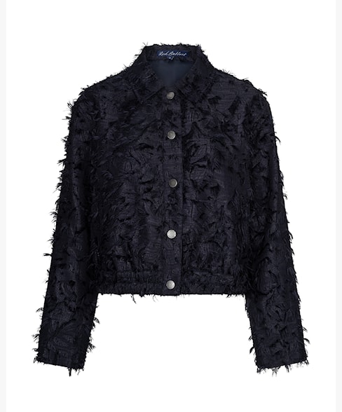 Red Button - Bomber fringes