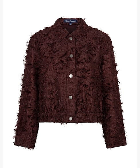 Red Button - Bomber fringes