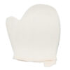 Scrub handschoen crème/ blauw - Afbeelding 2