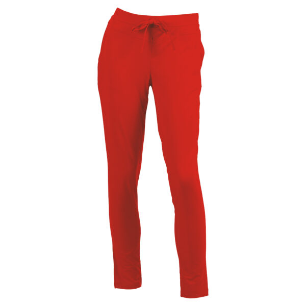 travel broek rood