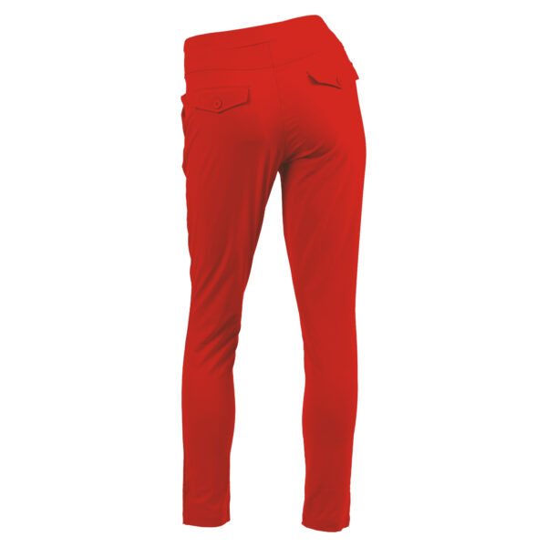 travel broek rood