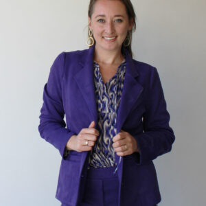 Rossini blazer paars