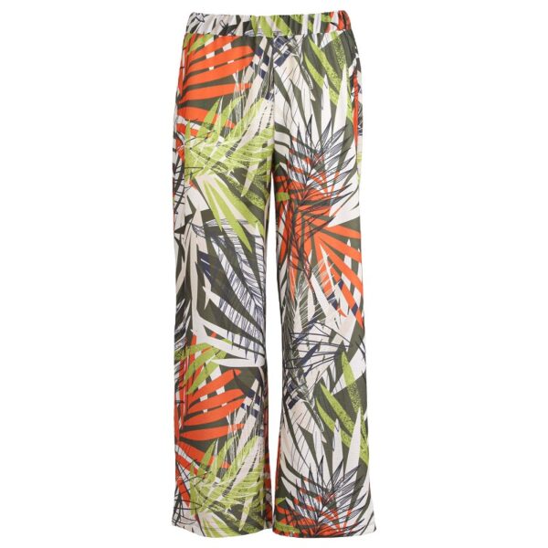 Enjoy Broek wide leg blader print