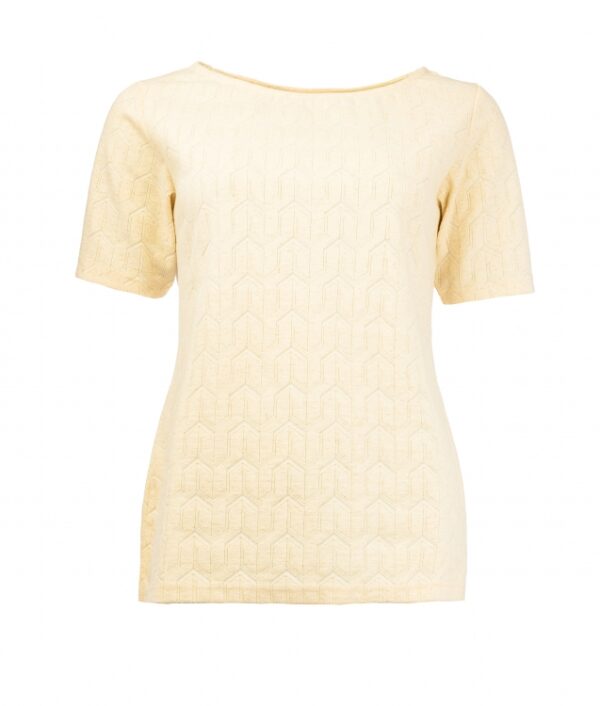 Calloni 1/2 SS jacquard Tricot