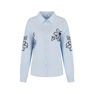 C en S The label - Lorraine blouse in het ice blue