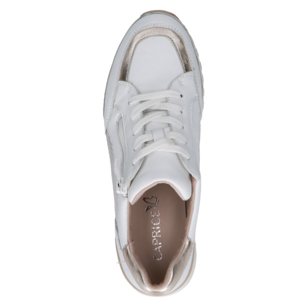 Caprice - Sneaker wit/goud - Afbeelding 2