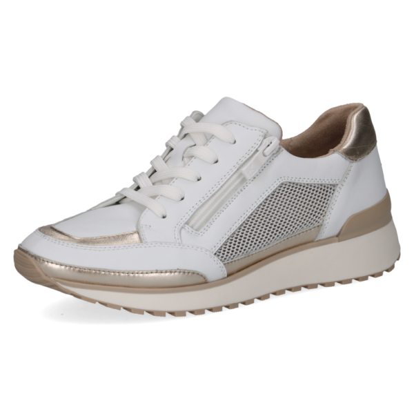 Caprice - Sneaker wit/goud
