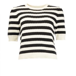 NED - Carlina Black Stripe Brei Go-inn