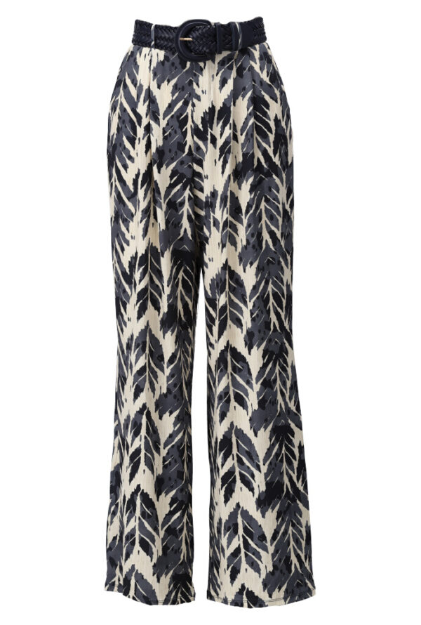 K - Design - Broek met design & Riem - A100 Go-inn