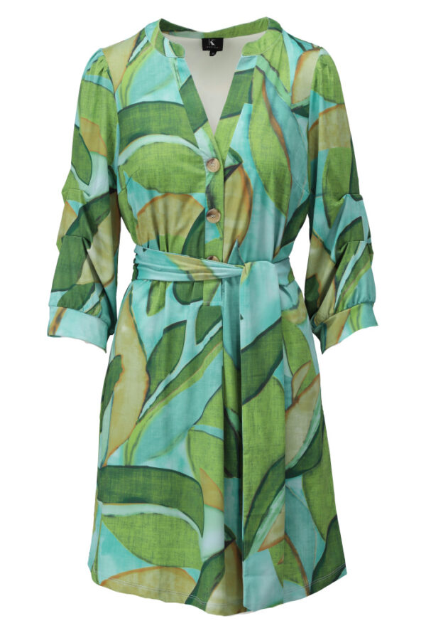 K - Design - jurk met design - A336