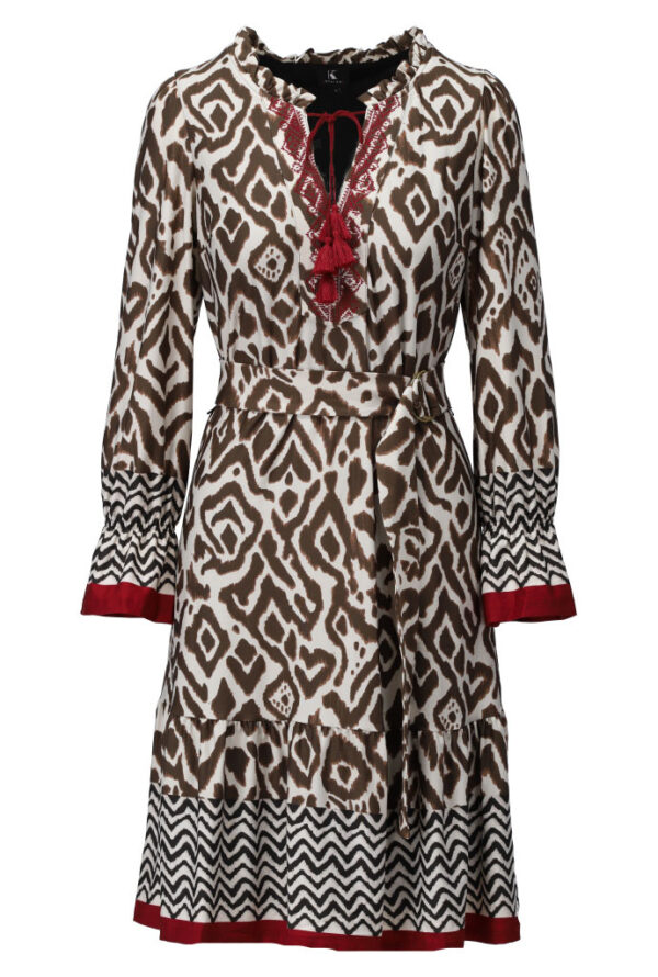 K - Design - Jurk met design B344