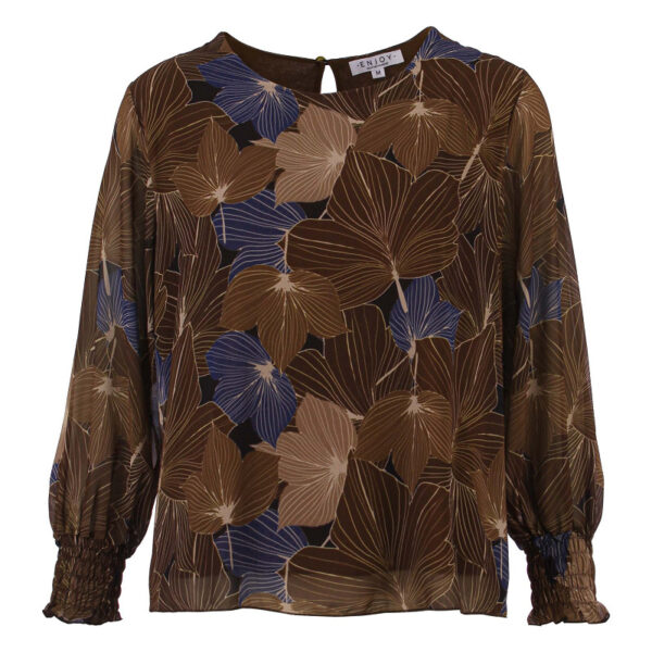 Enjoy - Top met ballonmouw