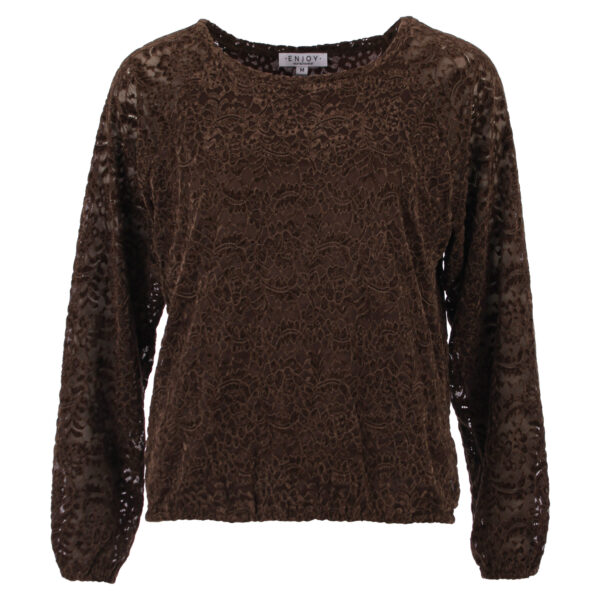 Enjoy - Blouson met kant