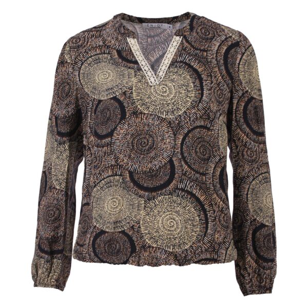 Enjoy - Blouse met v-hals