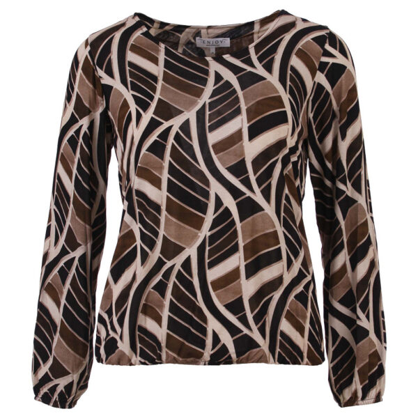 Enjoy - Blouson met grafische print