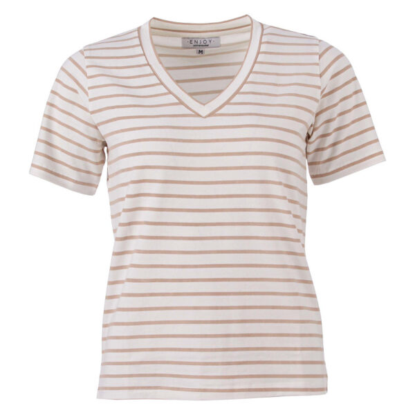 Enjoy - T-shirt bretonse streep