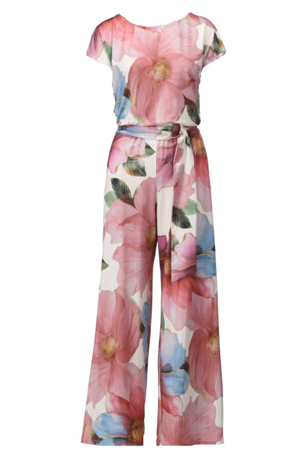 K - Design - Jumpsuit met bloemenpint