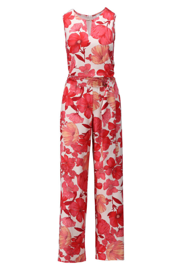 K - Design - Jumpsuit met bloemenprint