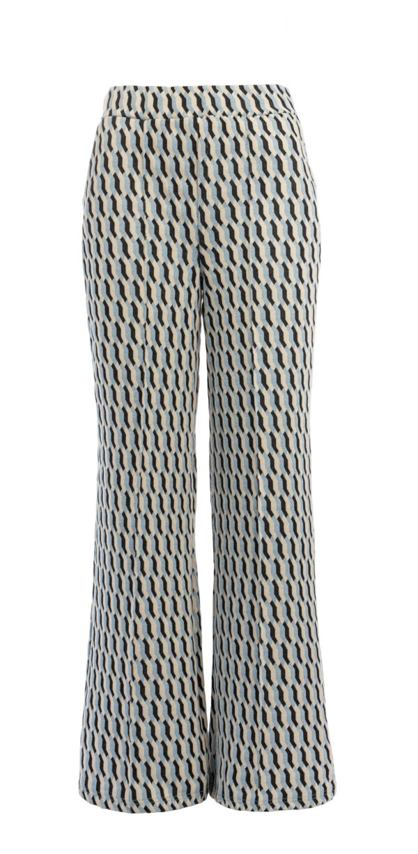 NED - Broek Sianda blue geo