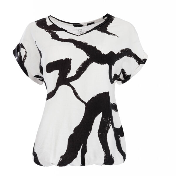 NED - Top Nox black abstract