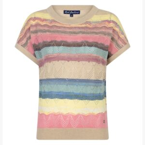 Red Button - Jerry multi stripe