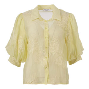 Enjoy - Blouse met korte ballon mouw