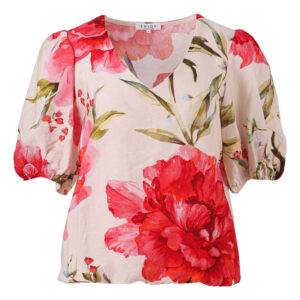 Enjoy - Blouson met korte pofmouw