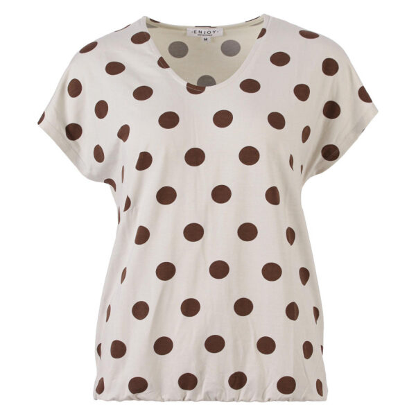 Enjoy - Blouson met stippen print