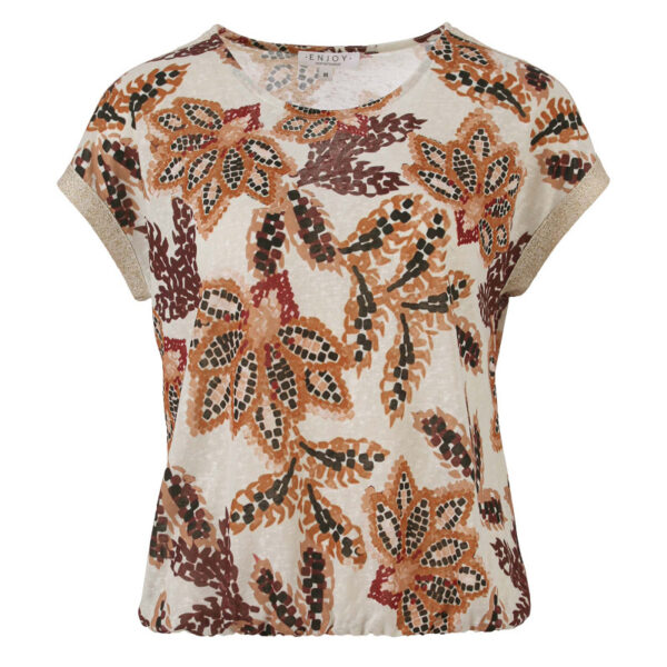 Enjoy - Blouson met bloemenprint