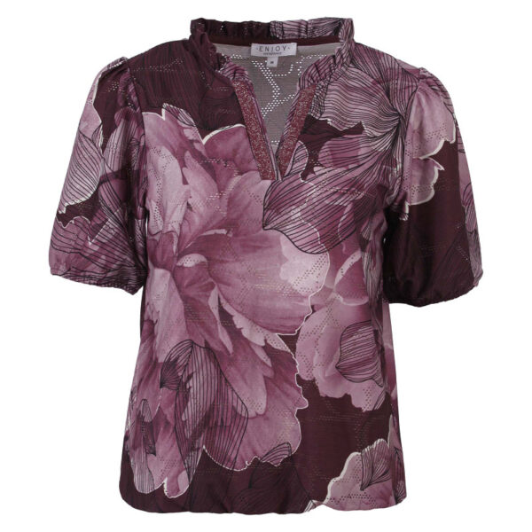 Enjoy - Blouson met bloemenprint