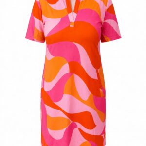 Angelle Milan - Jurk pink/orange