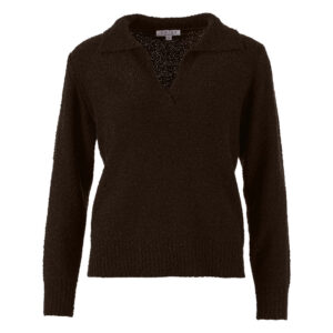 Enjoy - Pull polokraag boucle