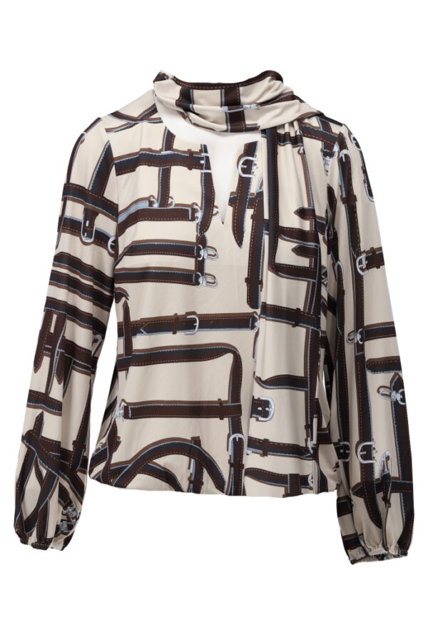 K - Design - Top met ronde hals