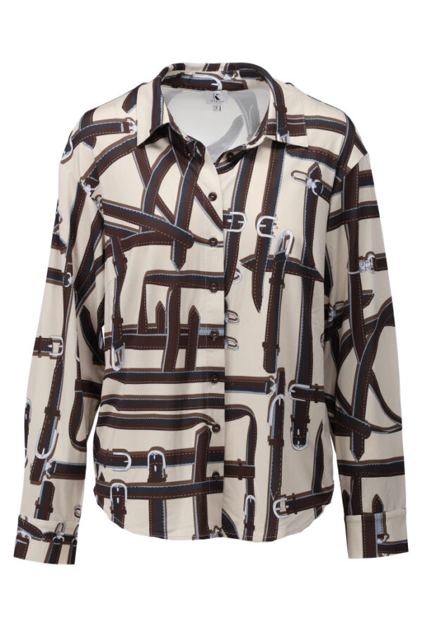 K - Design - Blouse met print