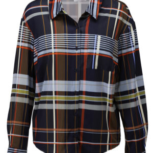 K - Design - Blouse met schotse ruit