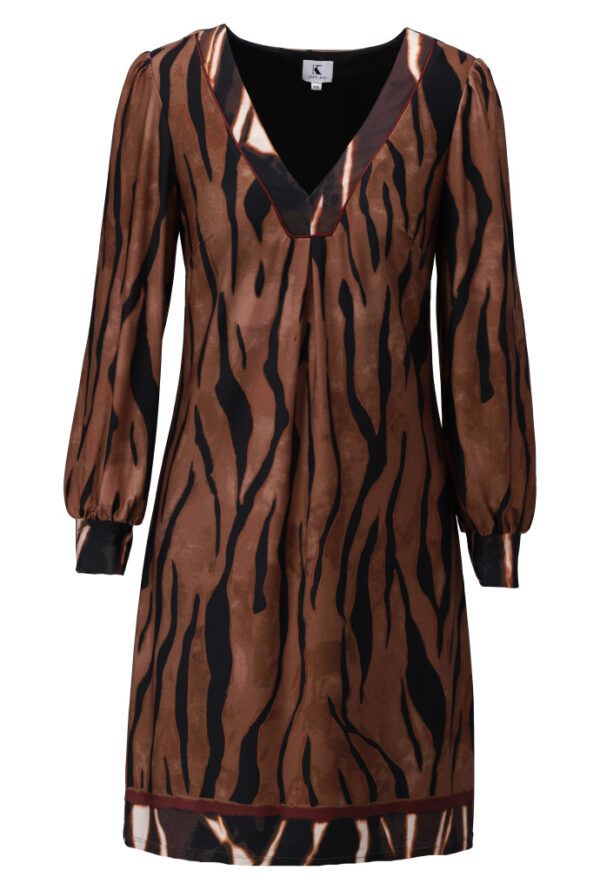 K - Design - Jurk met v-hals