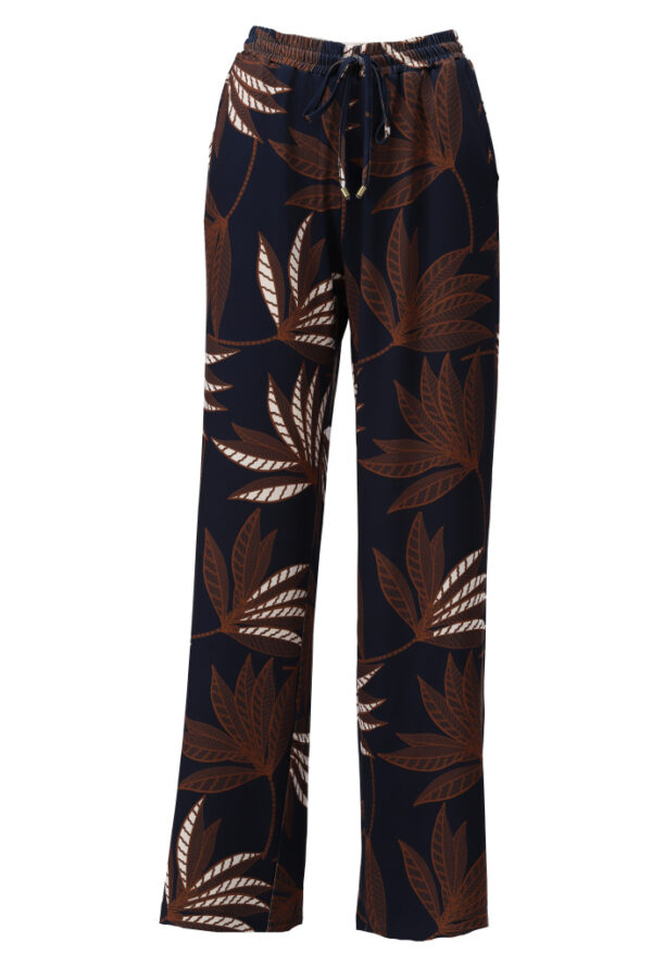 K - Design - Broek met botanische print