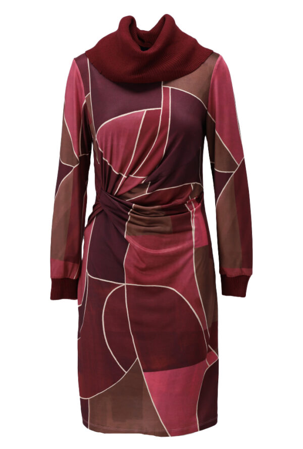 K - Design - Jurk met rolkraag