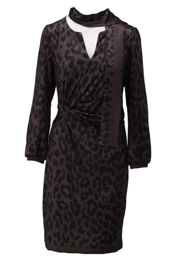 K - Design - Jurk met luipaardprint