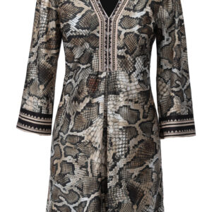 K - Design - Jurk met slangenprint