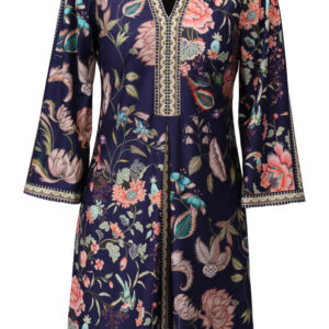 K - Design - Jurk met bloemenprint