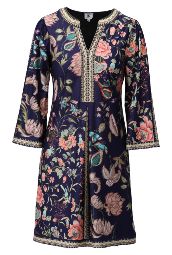 K - Design - Jurk met bloemenprint
