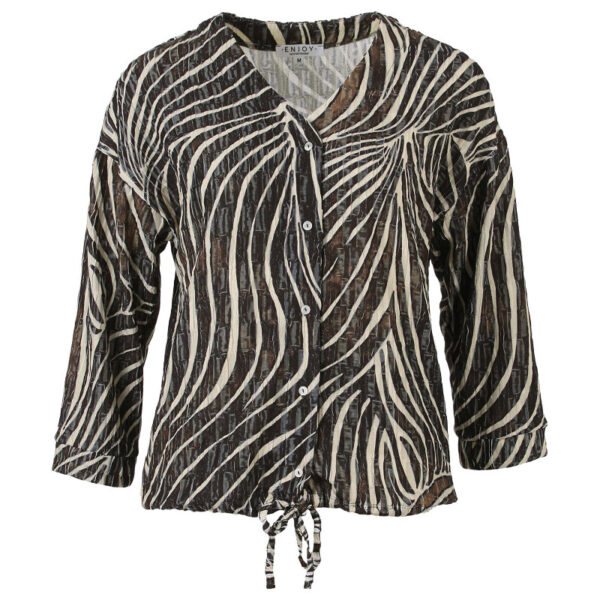 Enjoy - Blouse zebra print