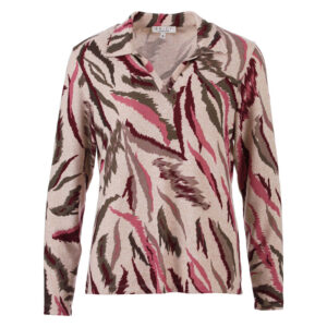 Enjoy - Polo met dierenprint
