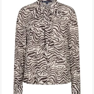 Red Button -  Blouse Zebra