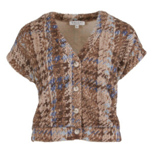 Enjoy - Gilet fluffy ruit