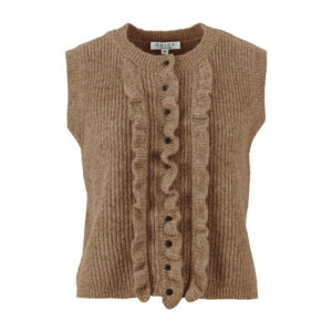 Enjoy - Gilet met pofmouw